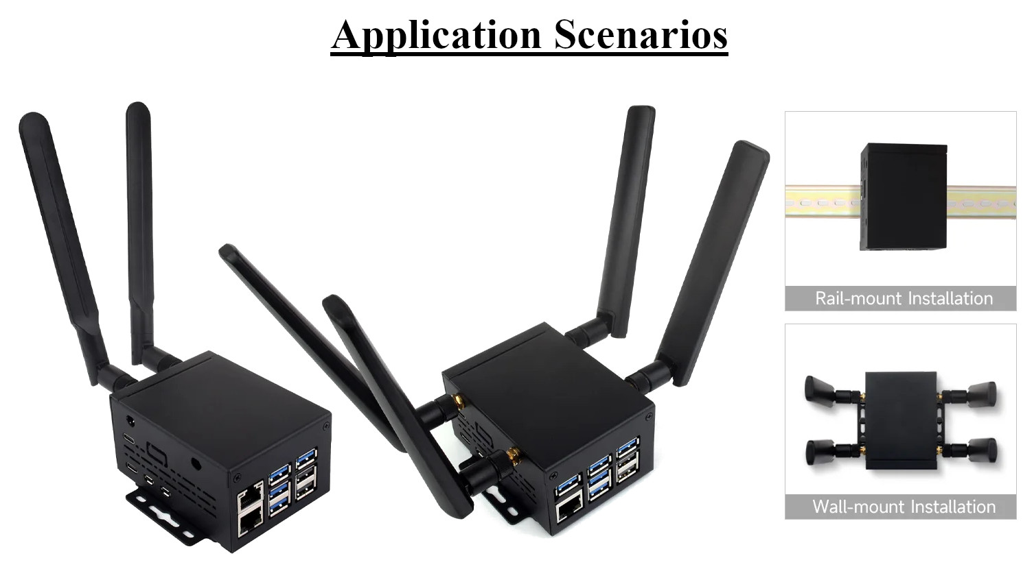 Probots Raspberry Pi 5 Industrial Metal Case | DIN Rail Mount Buy ...